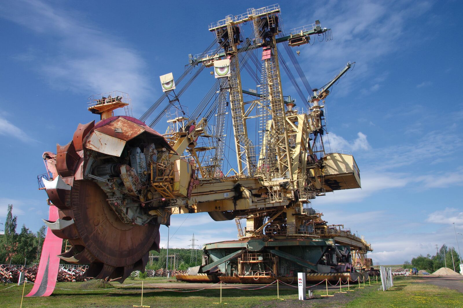 Pentax K-3 sample photo. Velkorypadlo, machine, mining photography