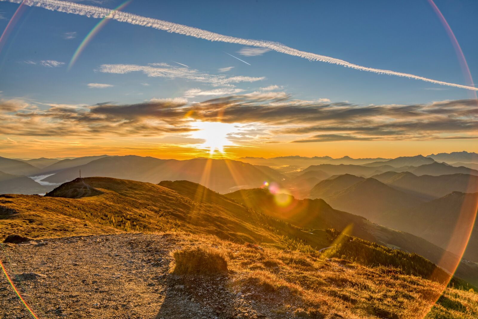 Canon EOS 5D Mark IV sample photo. Sunrise, summit, mountains photography