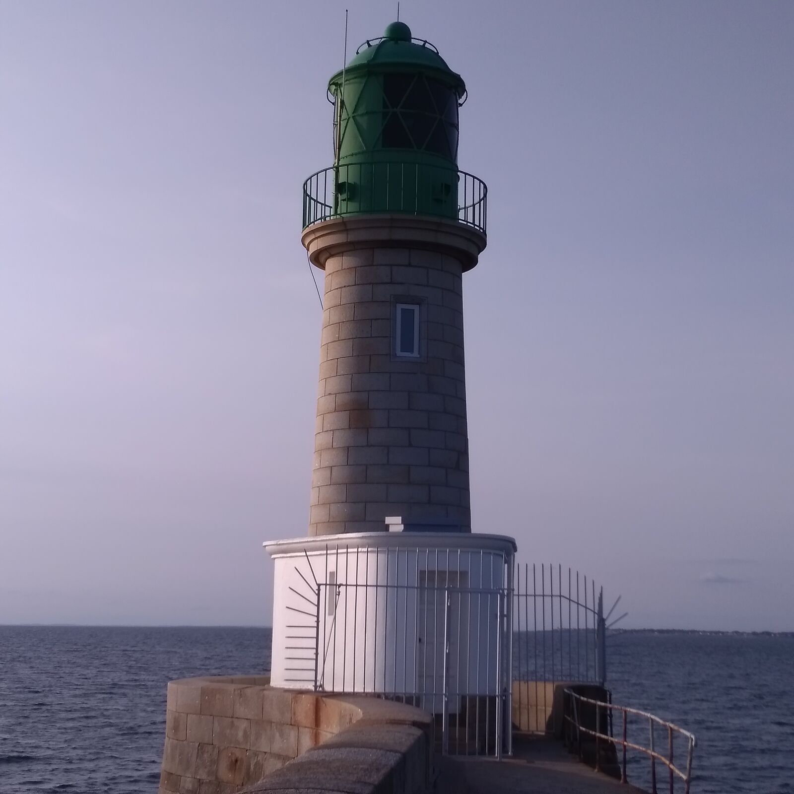 ASUS ZenFone 4 Max (ZC554KL) sample photo. Lighthouse, ocean, beach photography