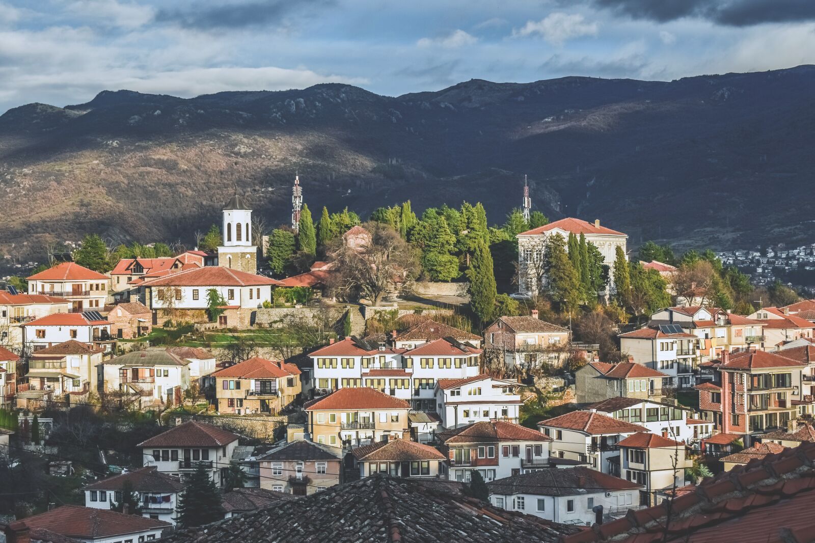Nikon D3300 sample photo. Ohrid, north macedonia, town photography