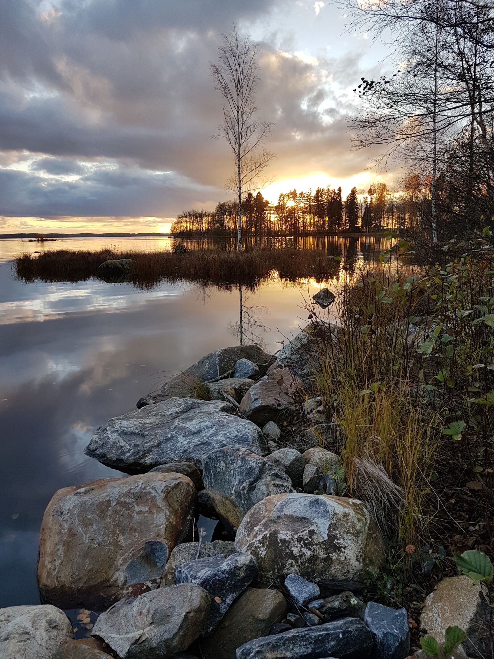 Samsung Galaxy S7 Edge sample photo. Beautiful, lake, sunset photography