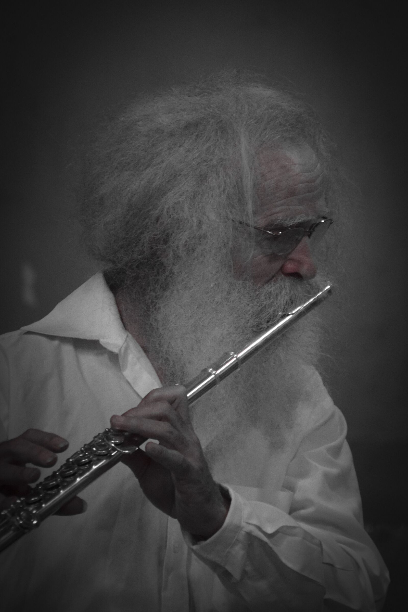 Nikon D5300 sample photo. Flutist, musician, instrument photography
