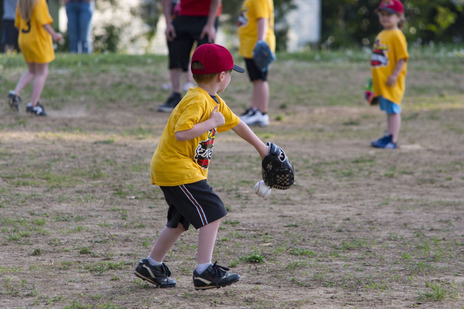 Nikon D7200 sample photo. Child, sport, softball photography