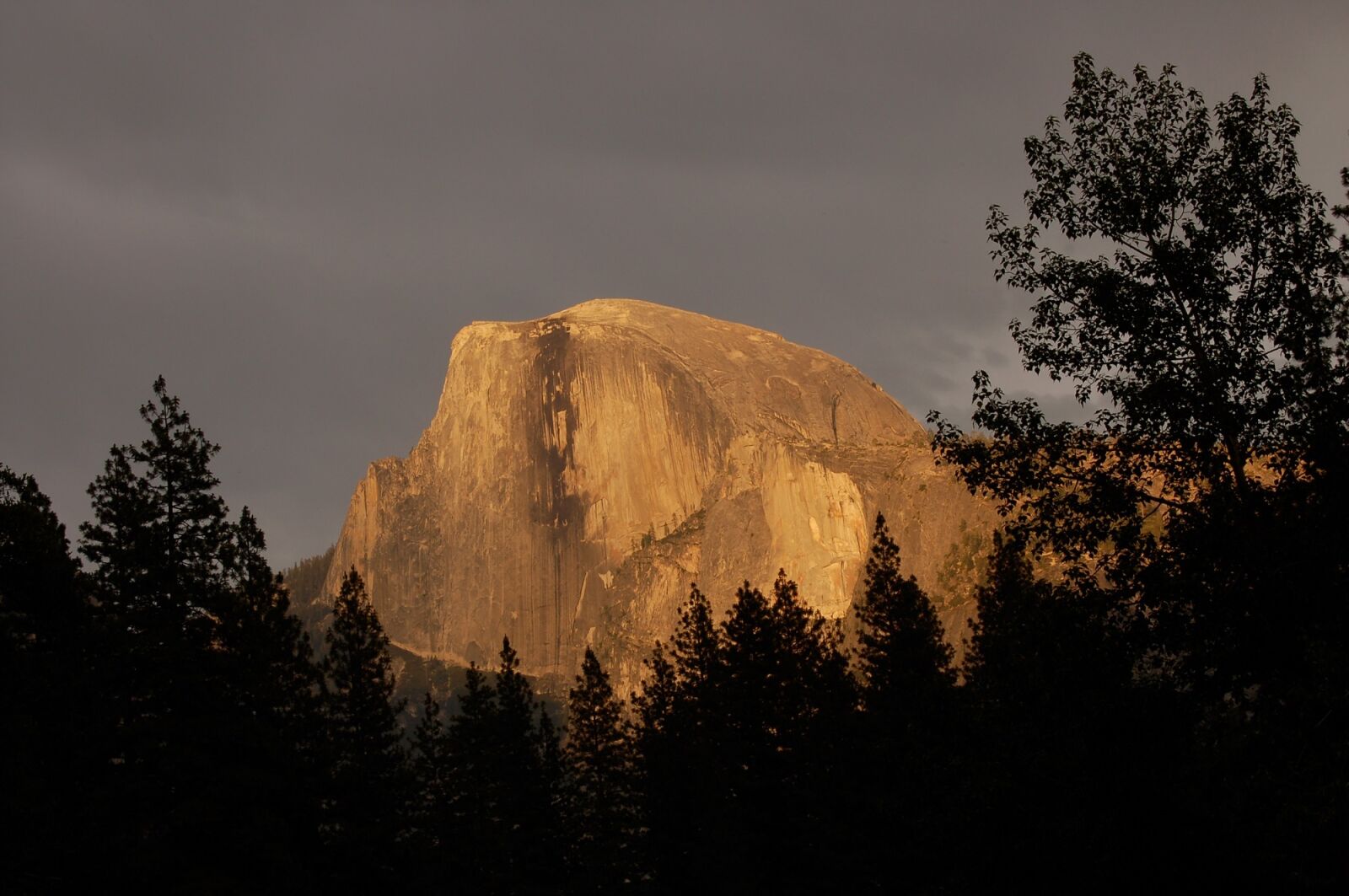 Nikon D50 sample photo. Half dome, rock formation photography