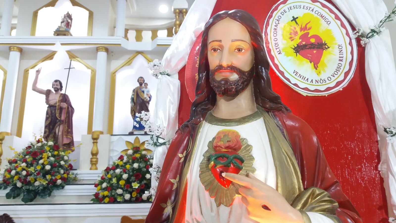 Samsung Galaxy J5 sample photo. Jesus's holy heart, church photography
