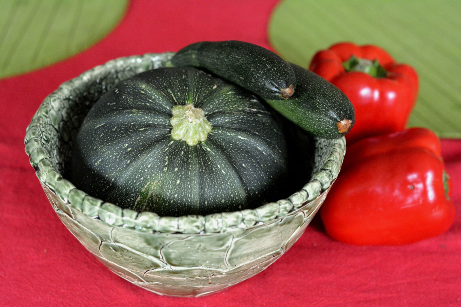 Nikon D5200 sample photo. Zucchini, courgettes, green photography