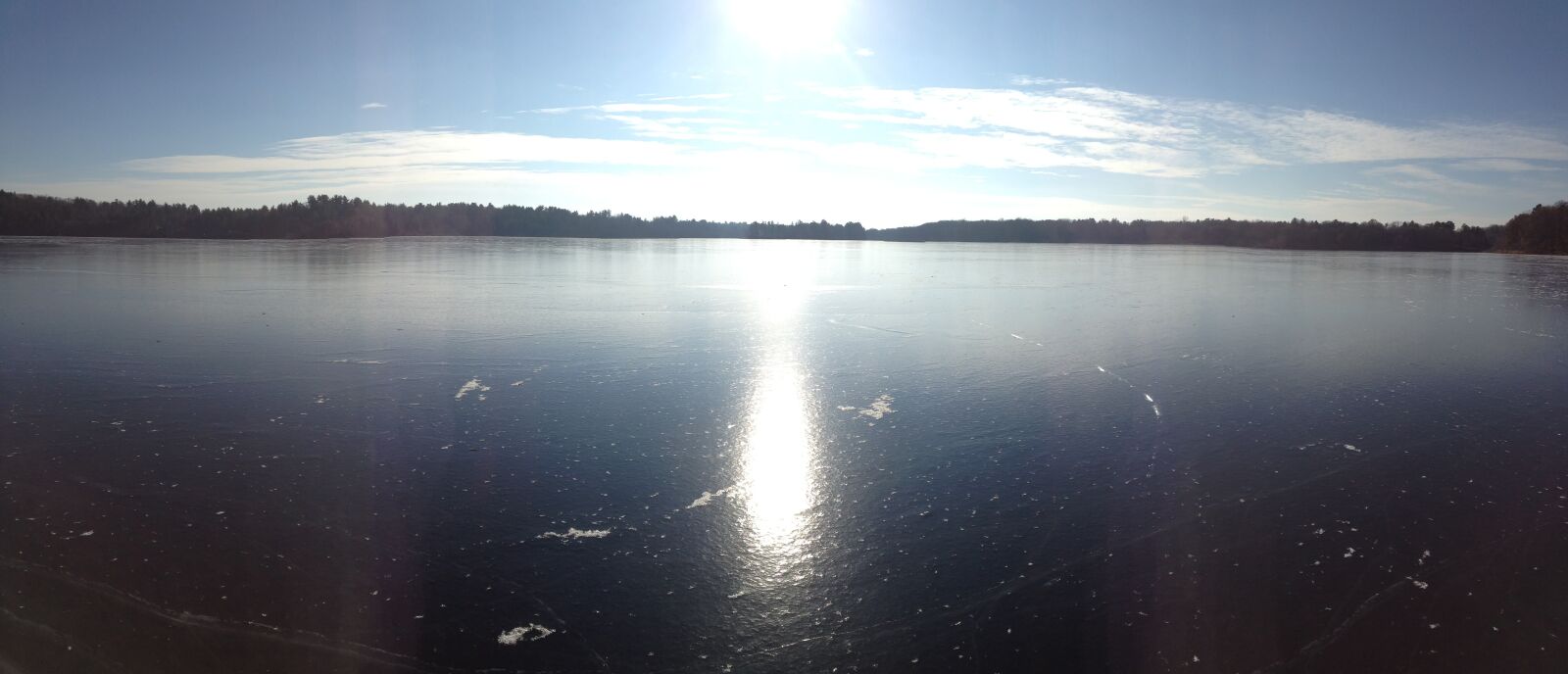 Apple iPhone 4S sample photo. Frozen lake, scenic, landscape photography