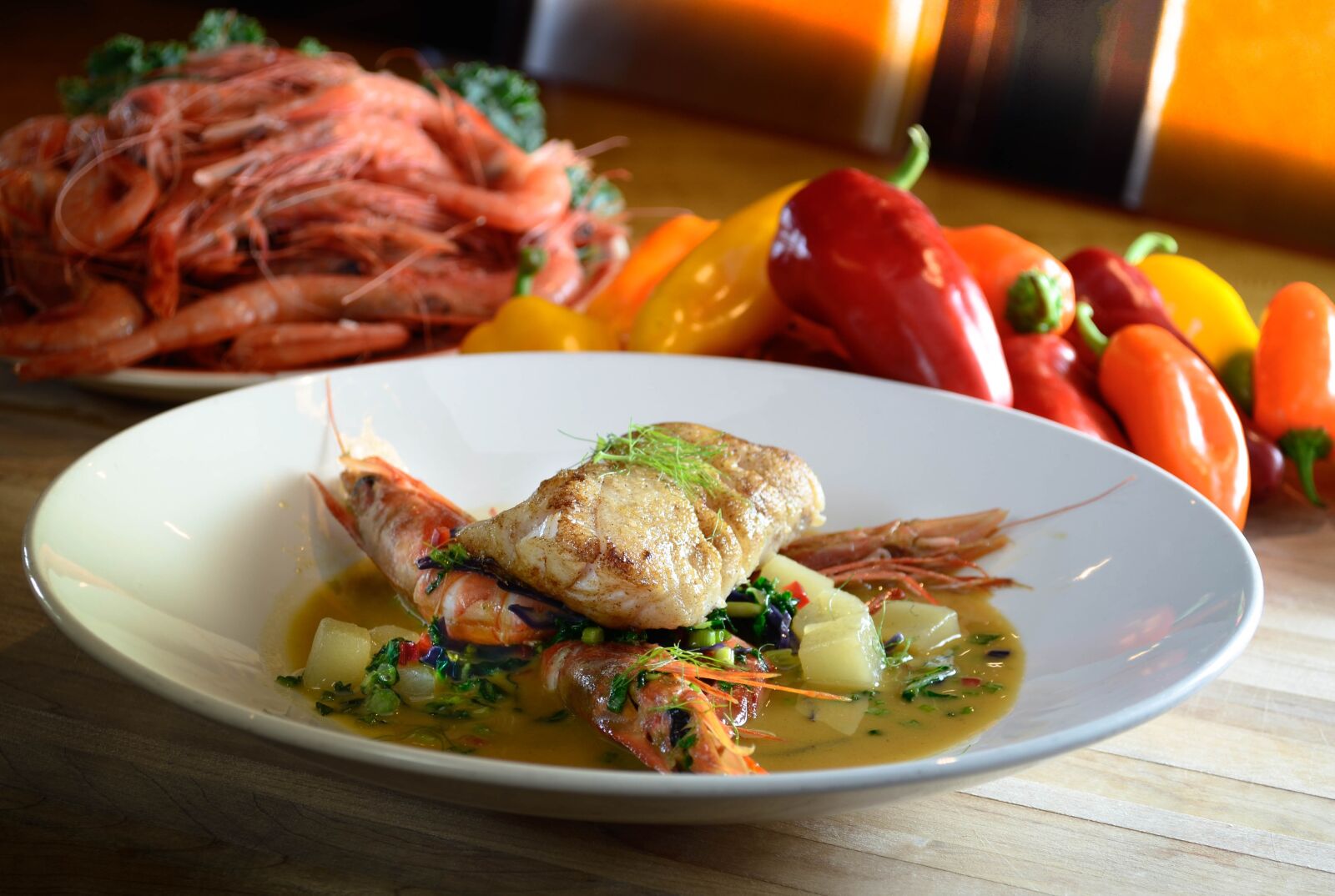 Nikon D5100 sample photo. Seafood dinner, soups, family photography