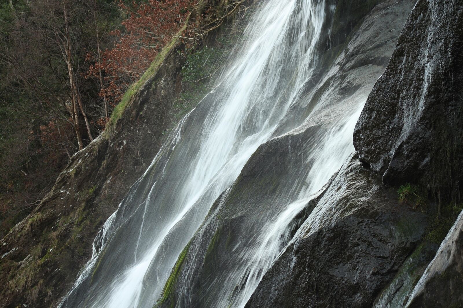 Canon EF 75-300mm f/4-5.6 USM sample photo. Waterfall, nature, water photography
