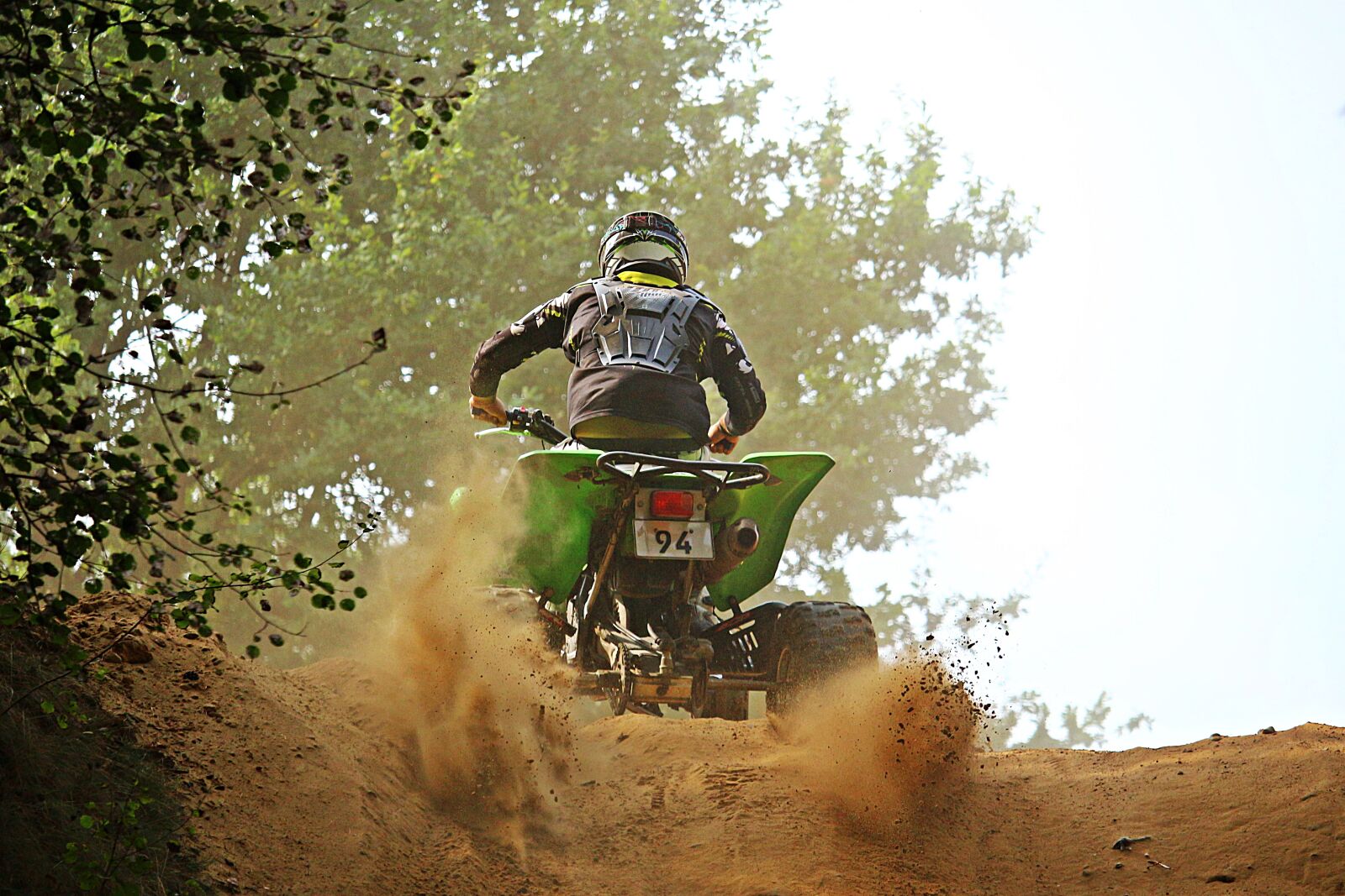 Canon EOS 100D (EOS Rebel SL1 / EOS Kiss X7) sample photo. Motocross, enduro, quad photography