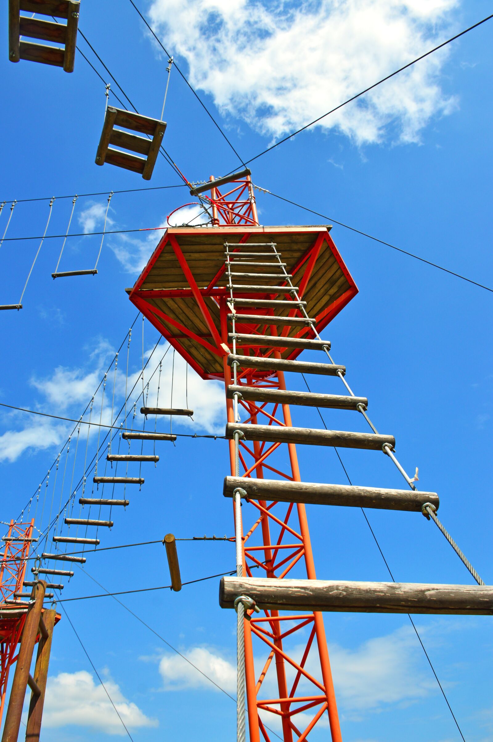 Nikon D3200 sample photo. Sky, cloud, children's playground photography