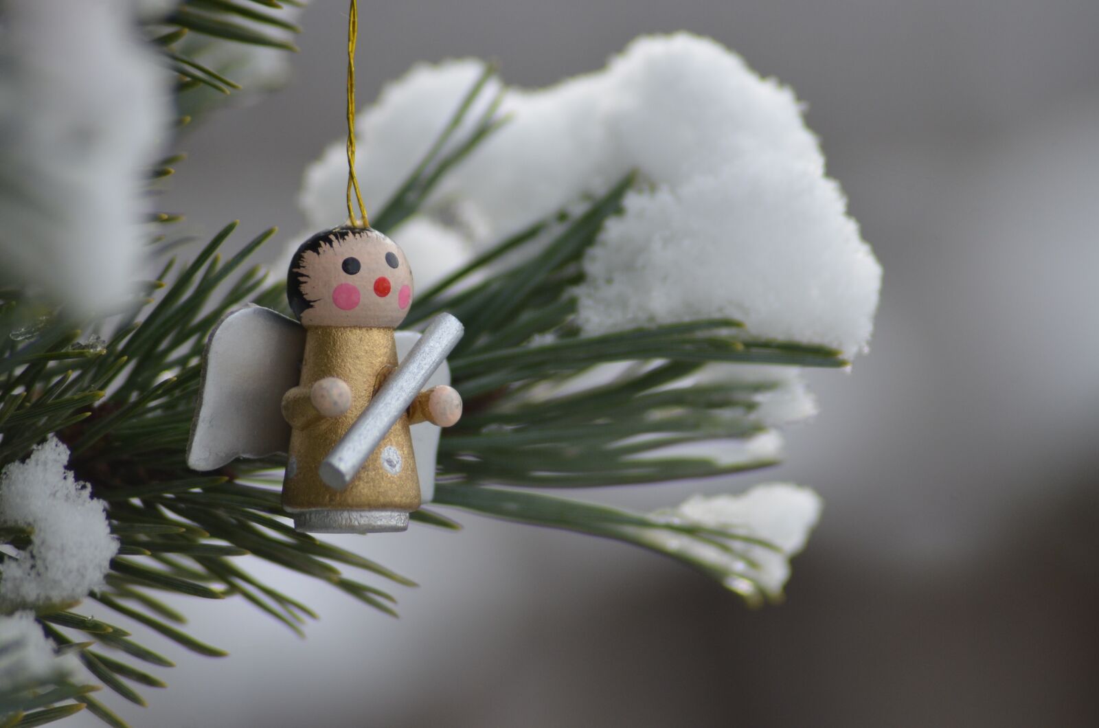 Nikon D5100 sample photo. Christmas, decoration, angel photography