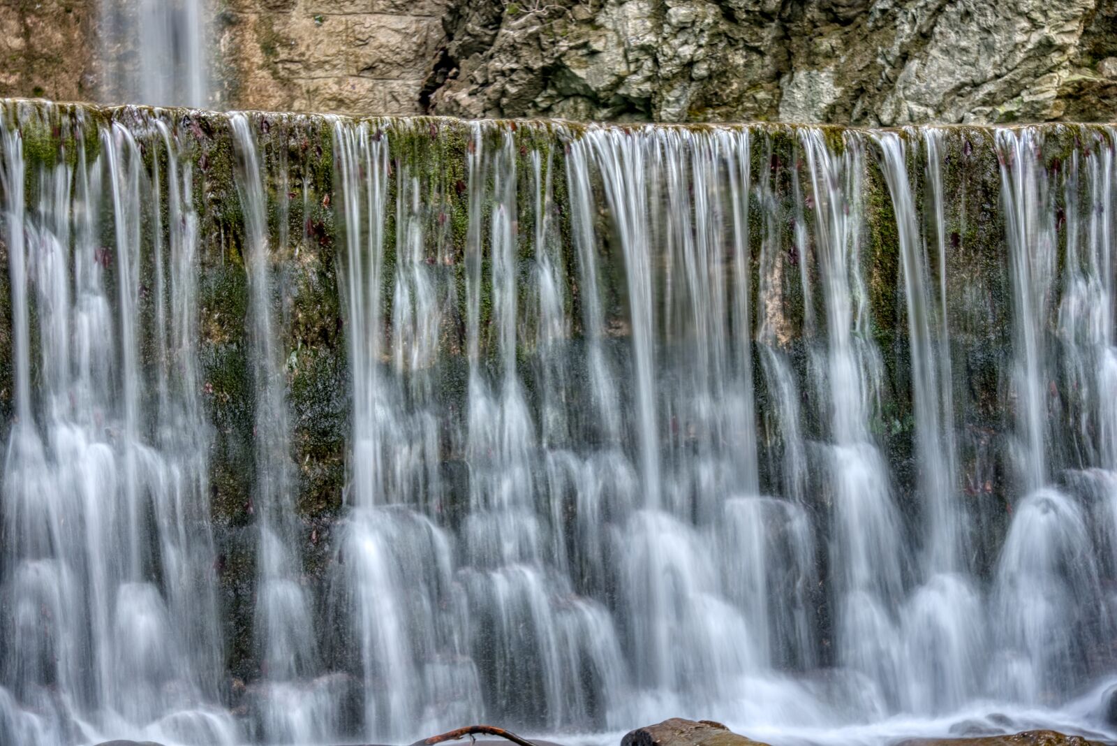 Nikon D750 sample photo. Waterfall, waters, rock photography