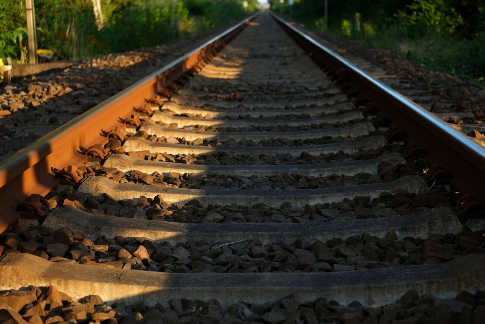 Fujifilm X-E1 sample photo. Track, railway, rails photography