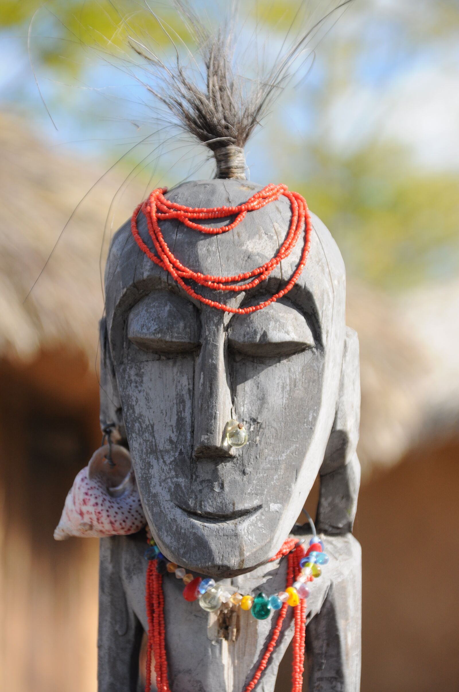 Nikon D5000 sample photo. Nature, mask, africa photography