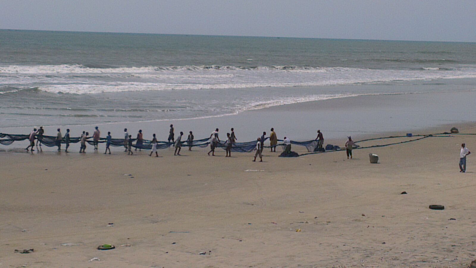 HTC ONE X sample photo. Fishing, beach, ghana photography