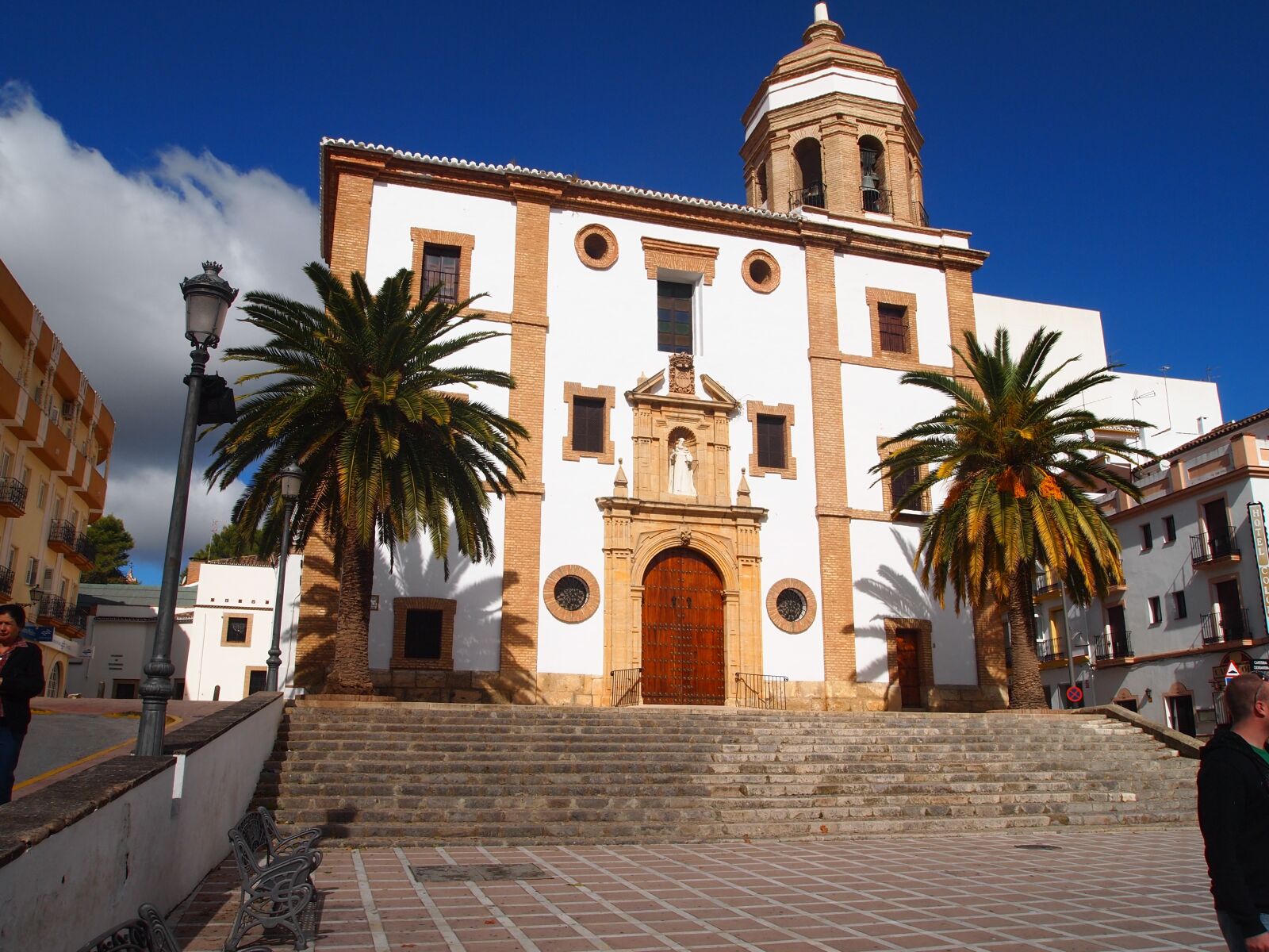 Olympus PEN E-PL1 sample photo. Cathedral, rota, spain photography