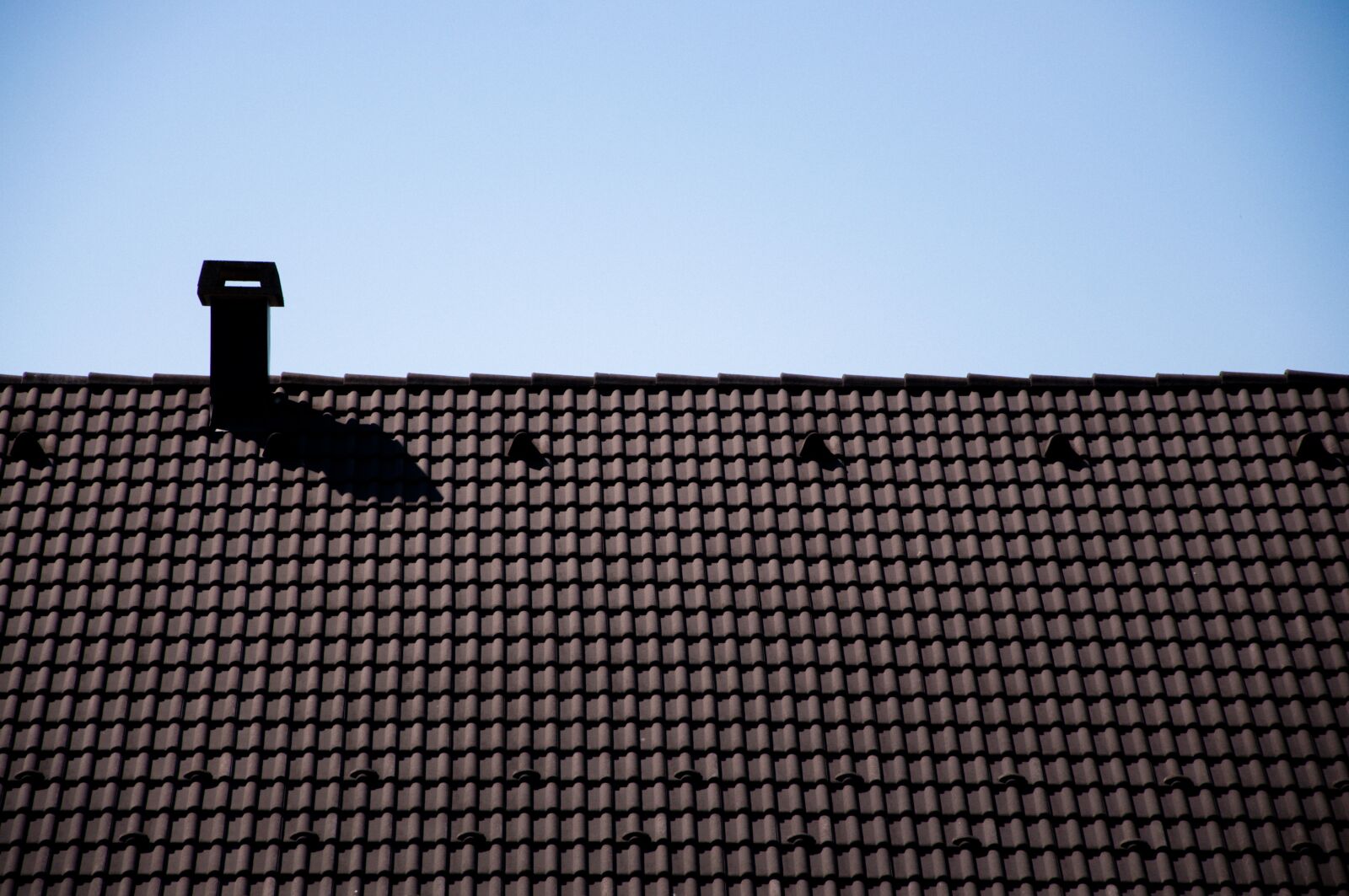 Nikon D90 sample photo. Roof, chimney, house photography