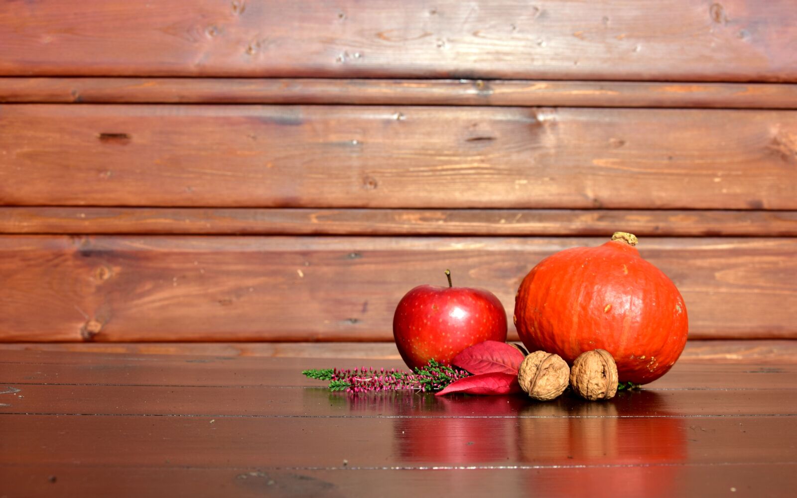 Nikon D7200 sample photo. Autumn, pumpkin, walnut photography