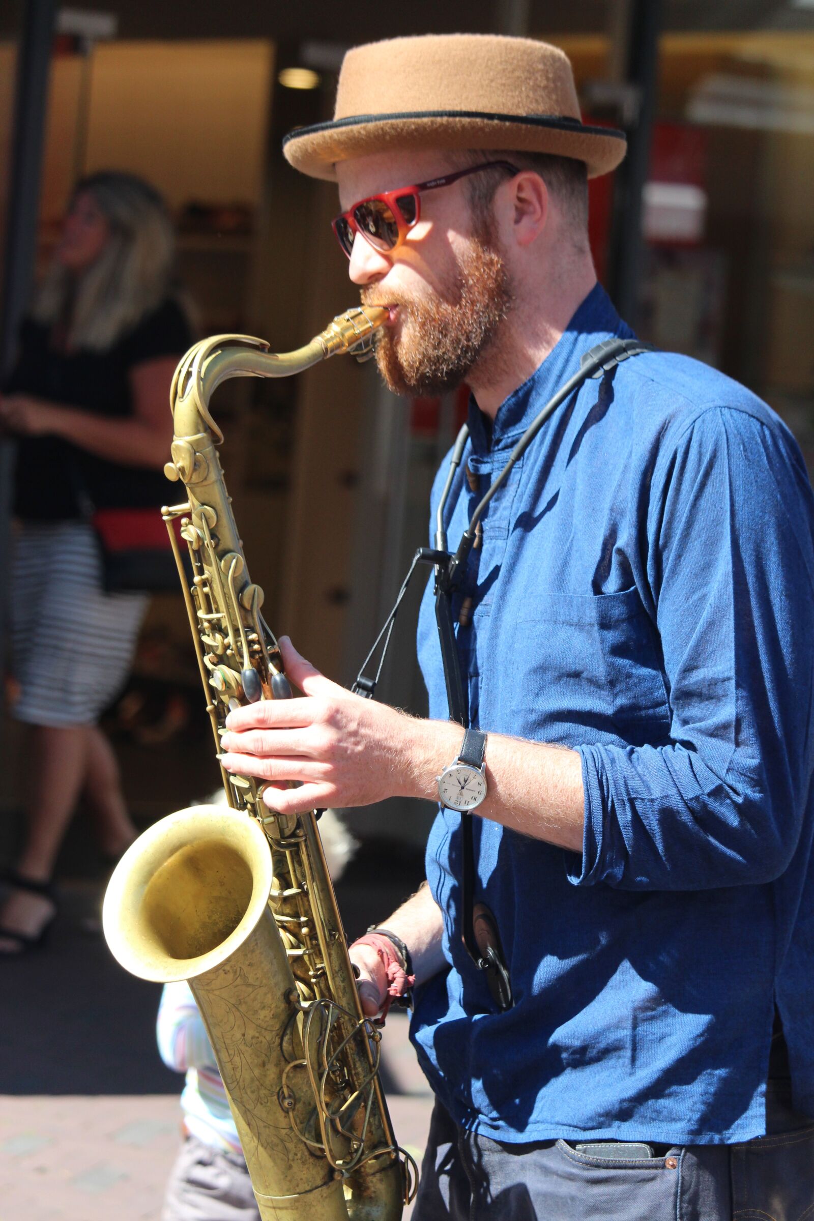 Canon EOS 700D (EOS Rebel T5i / EOS Kiss X7i) sample photo. Saxophone, music, jazz photography
