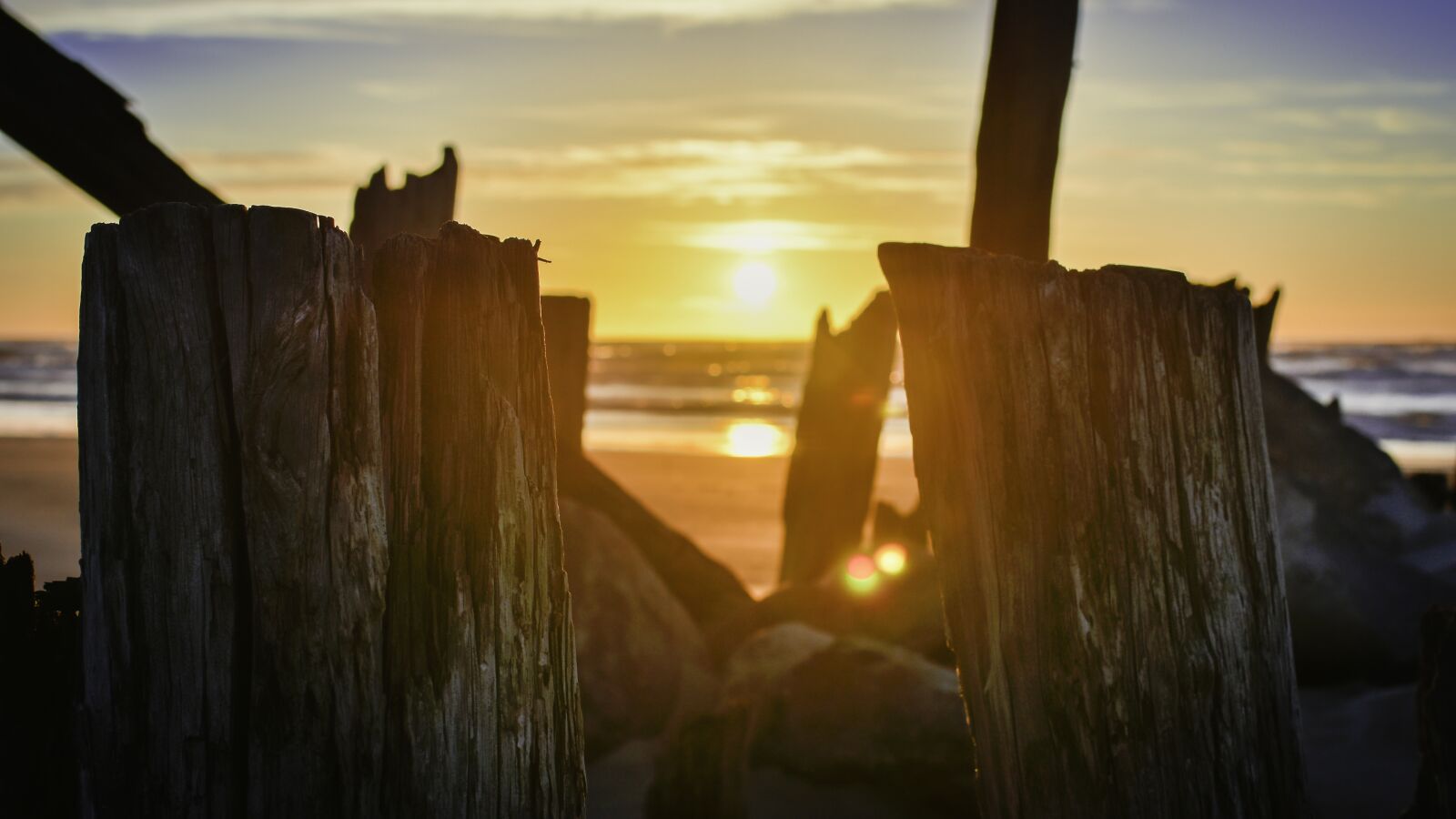 Nikon D7200 sample photo. Sunset, beach, sea photography