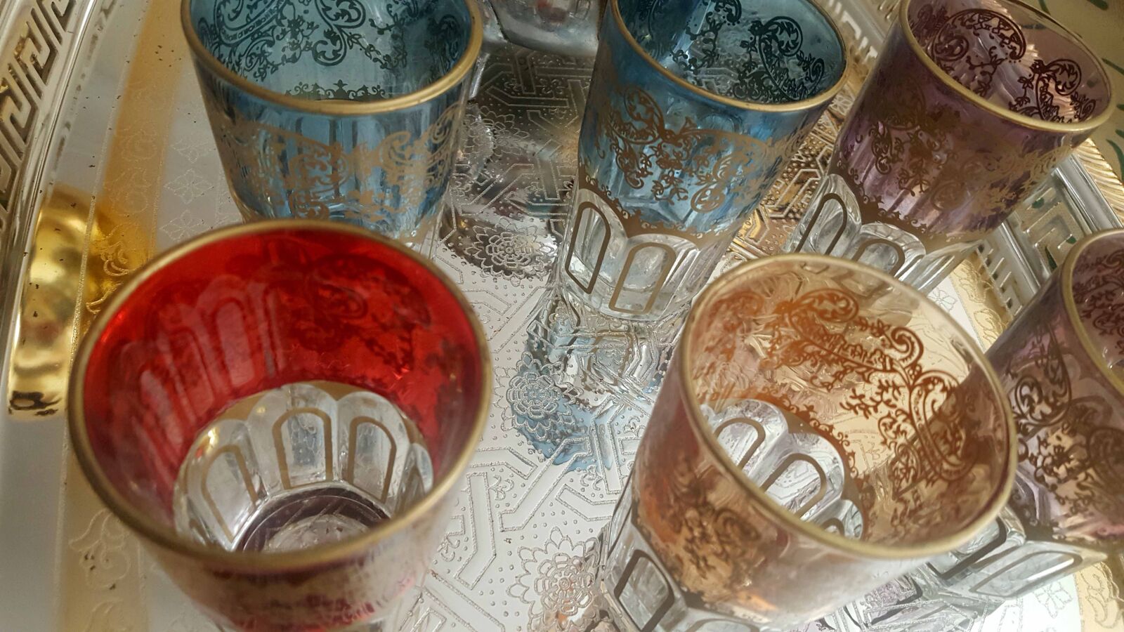 Samsung Galaxy Note5 sample photo. Glass, morocco, kitchen photography
