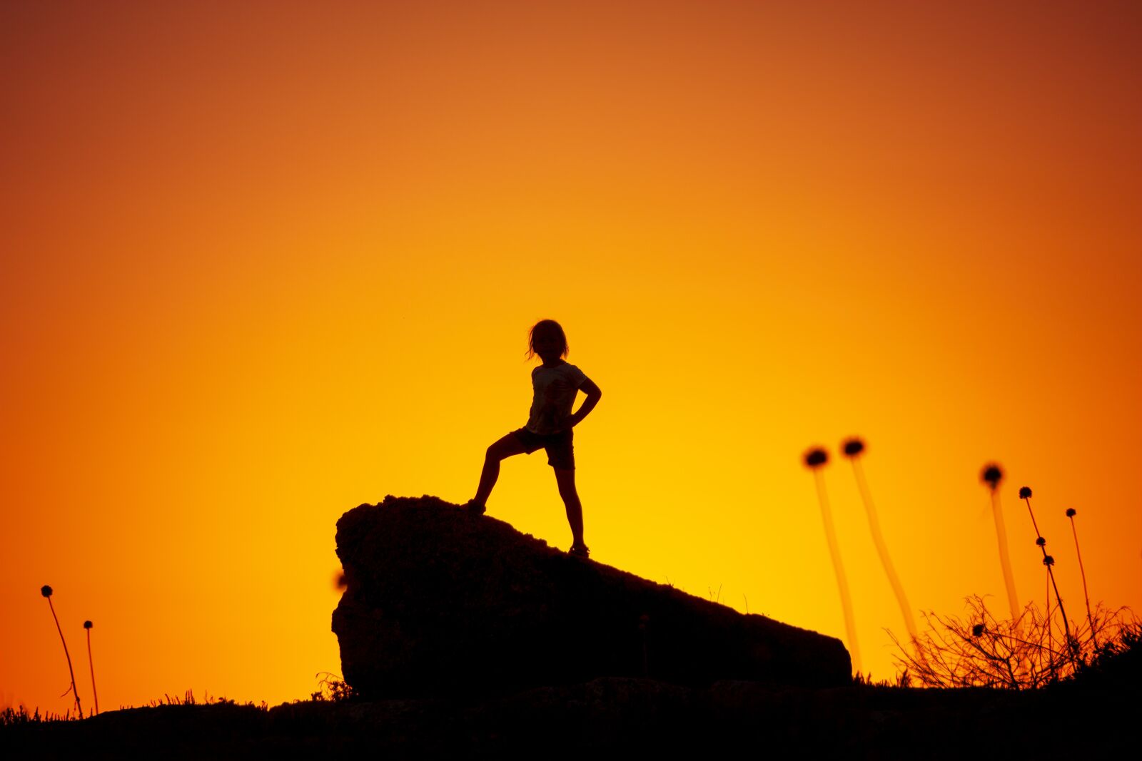 Tamron AF 18-270mm F3.5-6.3 Di II VC LD Aspherical (IF) MACRO sample photo. Sunset, silhouette, person photography