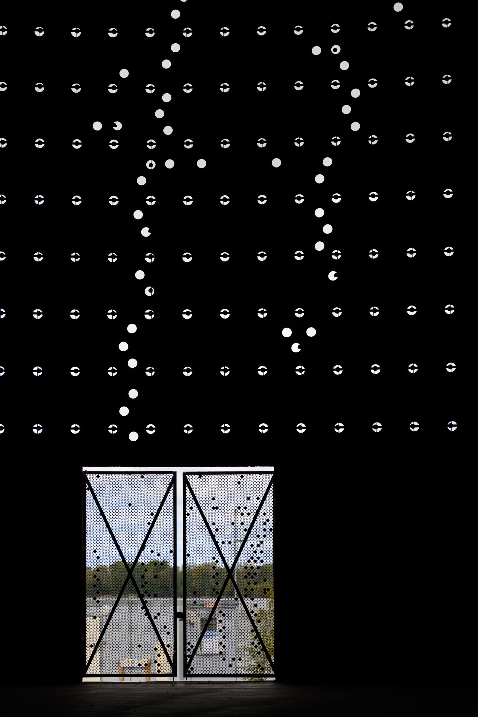 Nikon Z9 sample photo. Metal silo wall photography