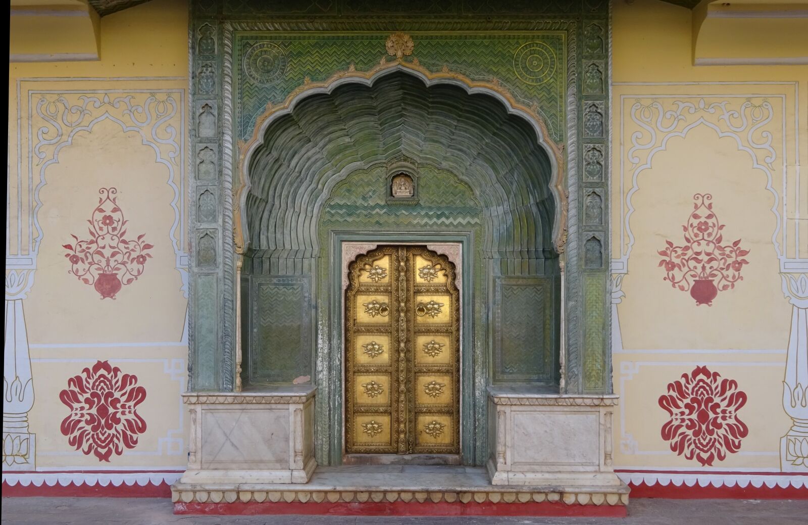 Sony Cyber-shot DSC-WX350 sample photo. Door, palace, rajasthan photography