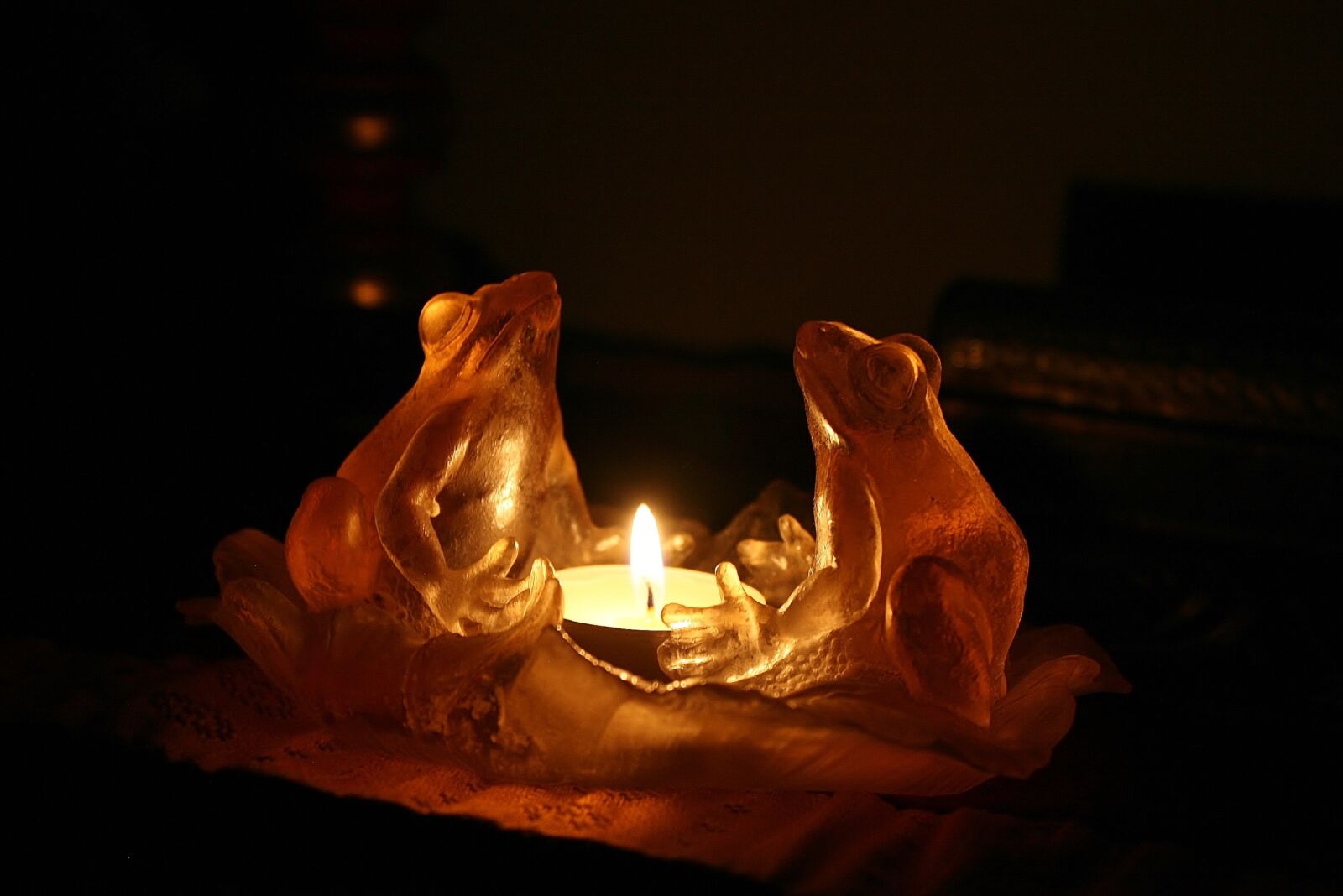 Canon EOS 400D (EOS Digital Rebel XTi / EOS Kiss Digital X) sample photo. Candle, deco, decoration photography