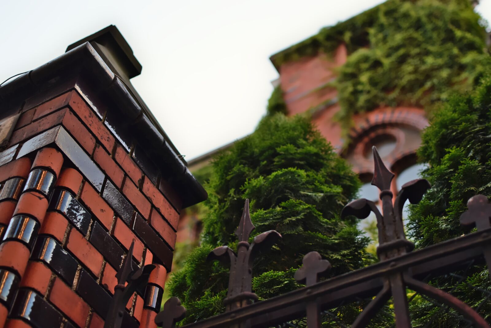 Nikon D5300 sample photo. Old building, fencing, architecture photography