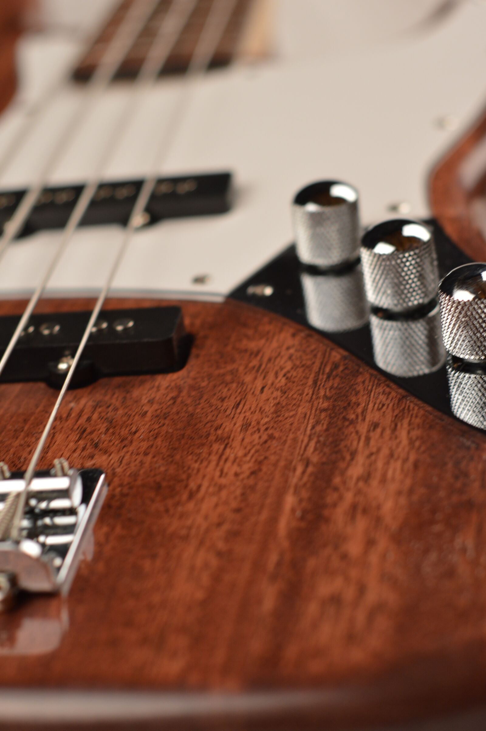 Nikon D3200 sample photo. Bass, jazz, mahogany photography