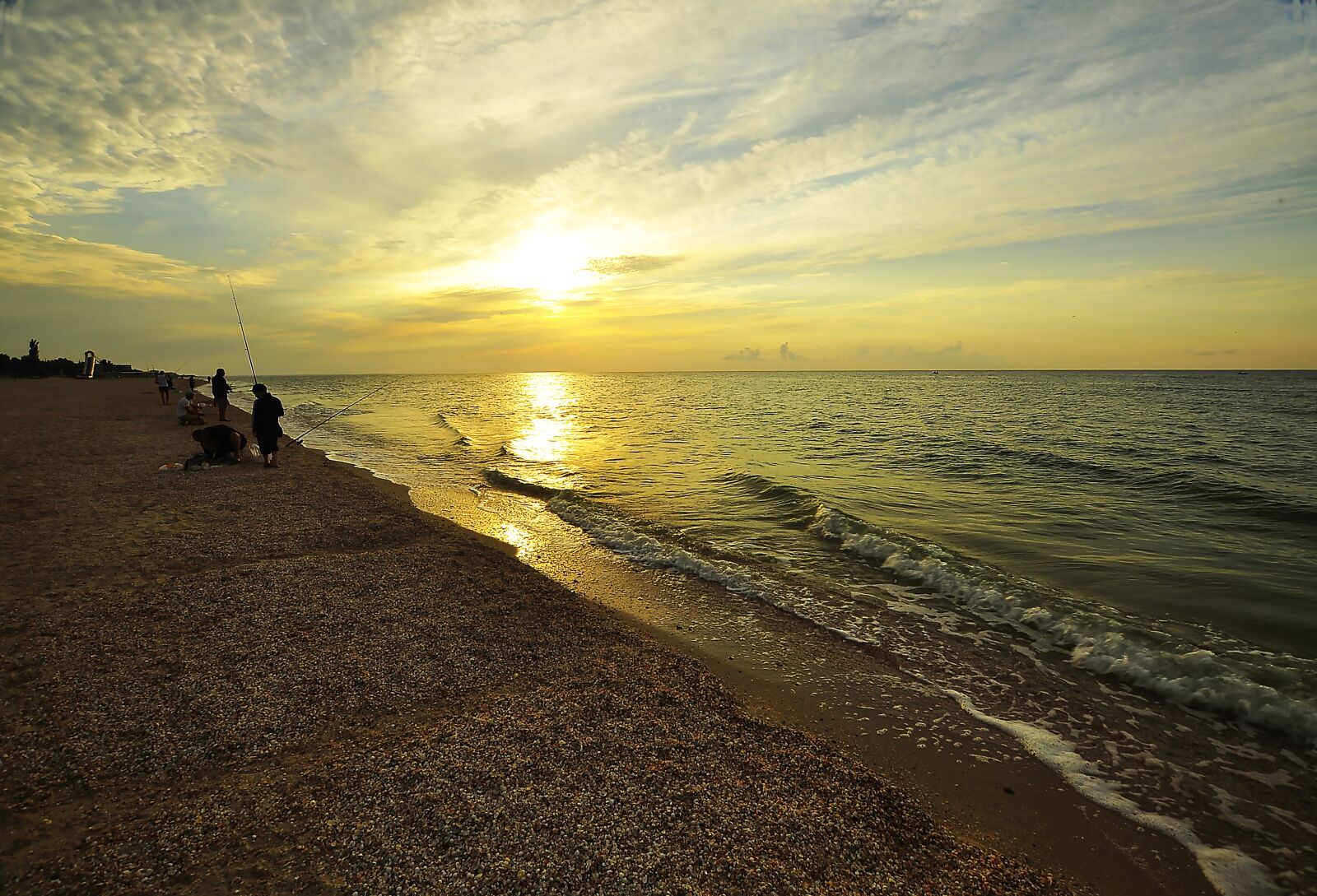 Nikon D90 sample photo. Fishermen, sea, sand photography