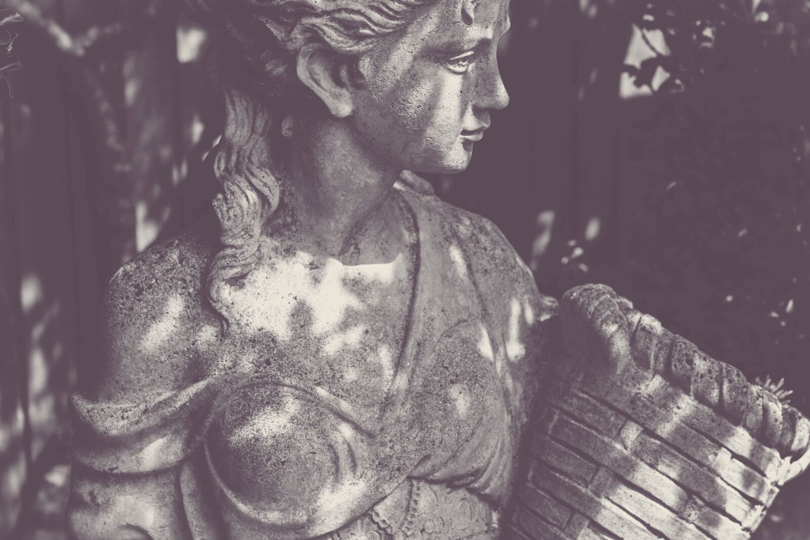 Nikon D5200 sample photo. Stone, portrait, sculpture, statue photography