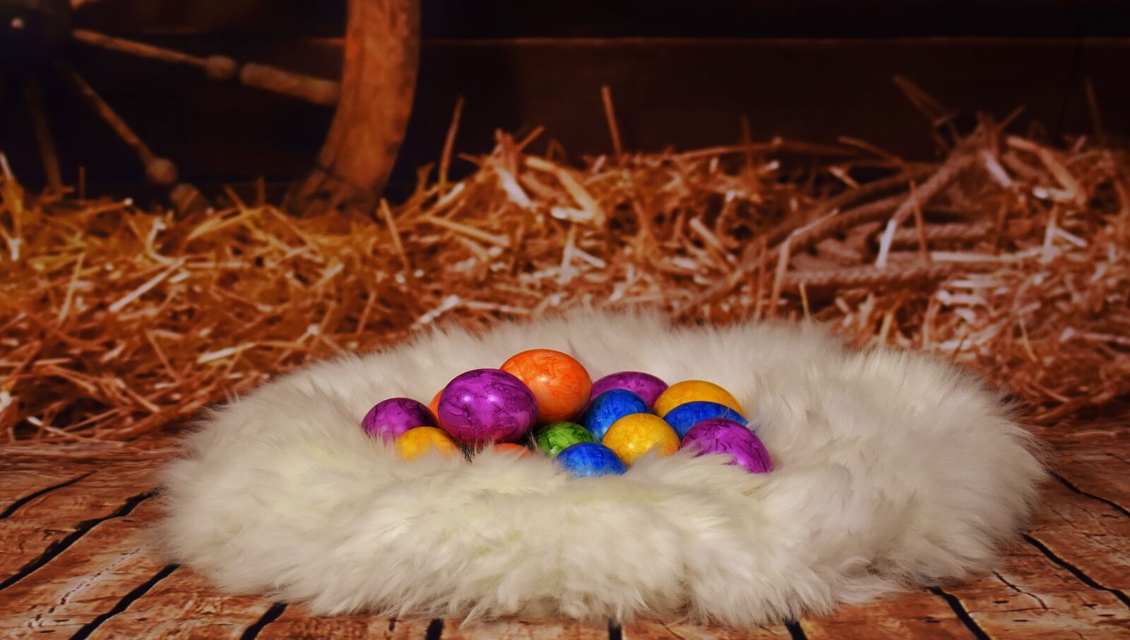 Nikon D7200 sample photo. Easter, colorful eggs, stall photography