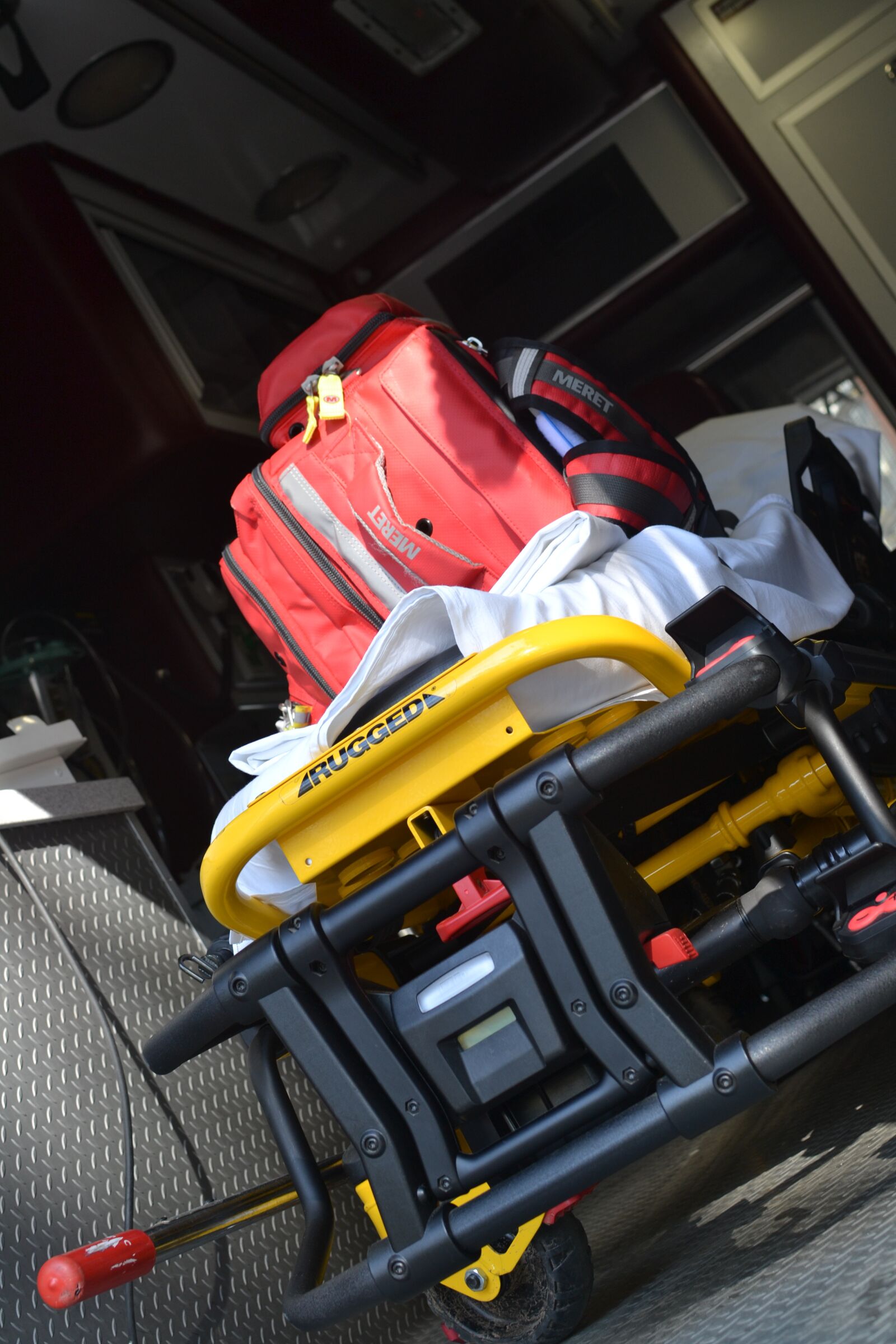 Nikon D3100 sample photo. Ems, emergency, ambulance photography