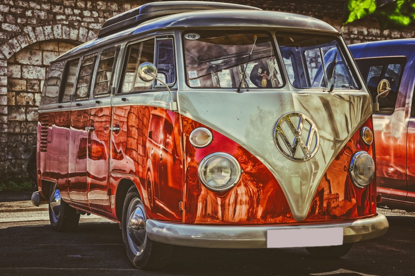 Nikon D3300 sample photo. Vw, auto, box car photography