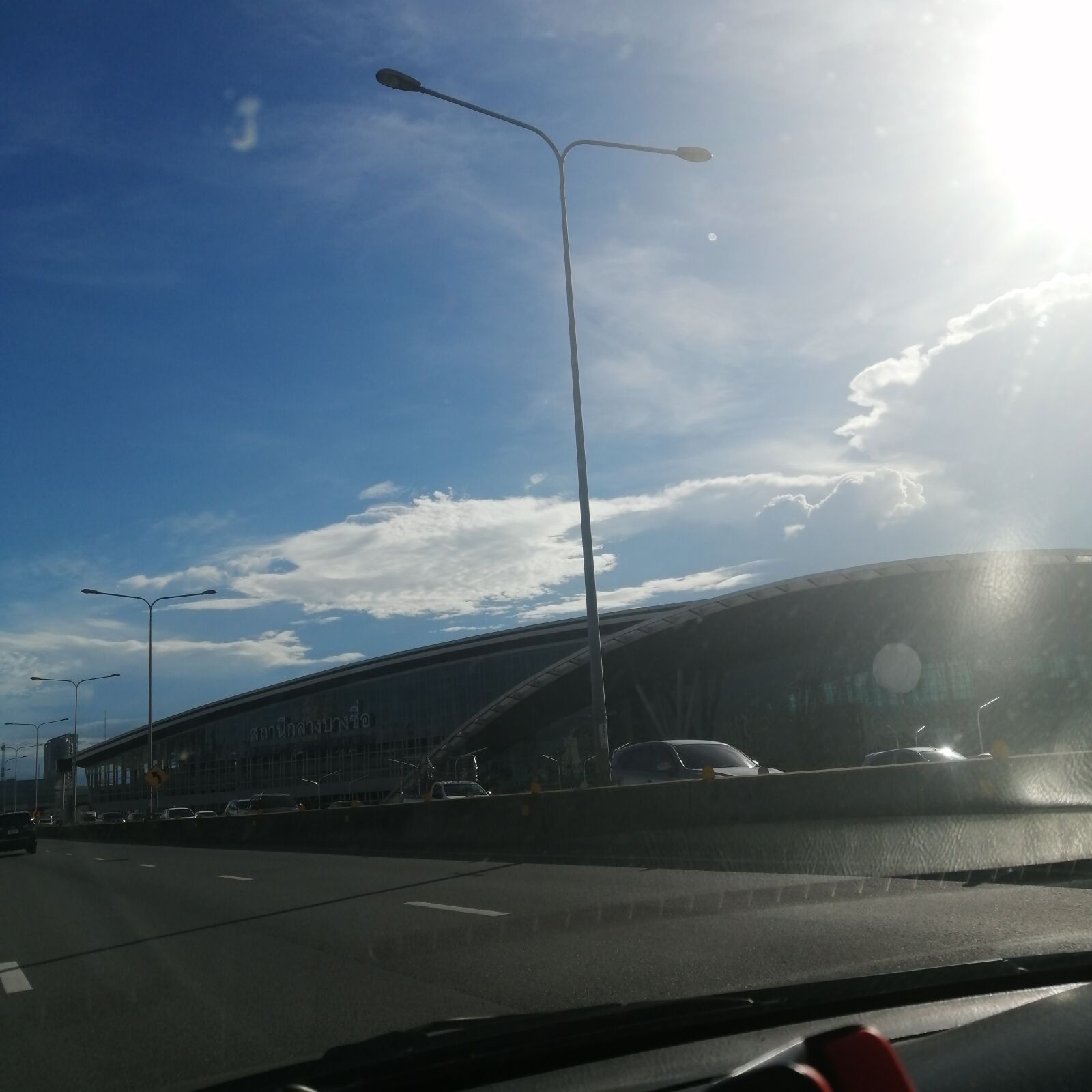 HUAWEI P30 LITE sample photo. Sky, road, cloud photography