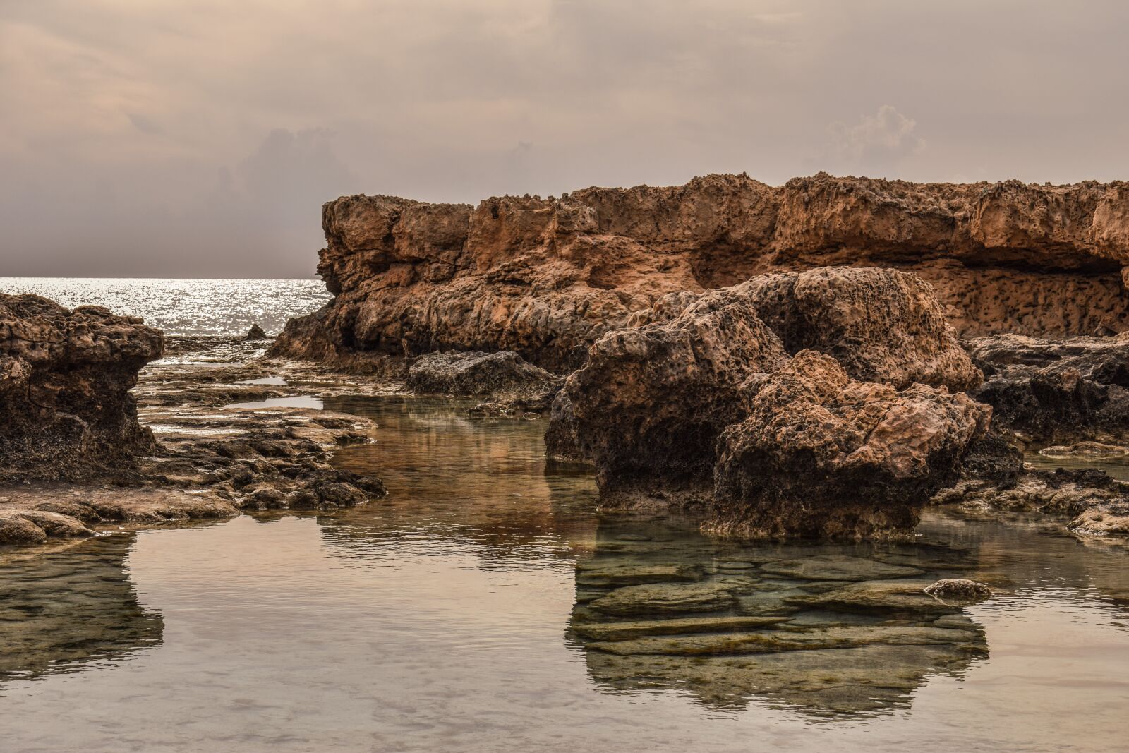 Nikon D3300 sample photo. Rocky coast, lagoon, sea photography