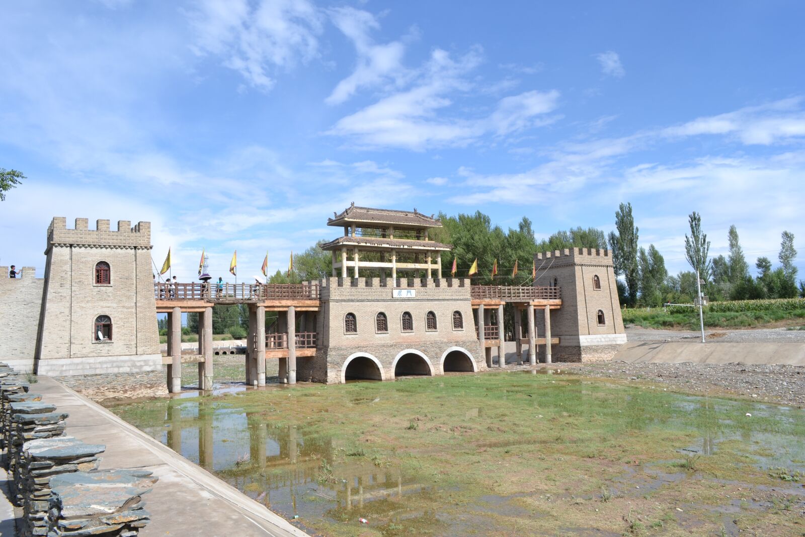 Nikon D3100 sample photo. Jiayuguan, the cantilever of photography