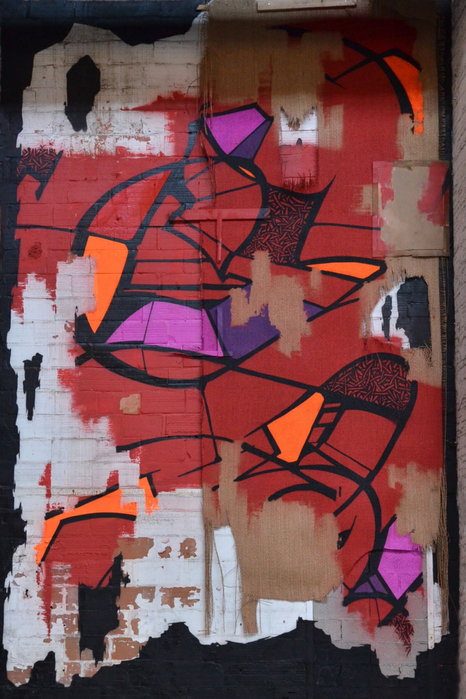 Nikon D7000 sample photo. Street art, graffiti, red photography