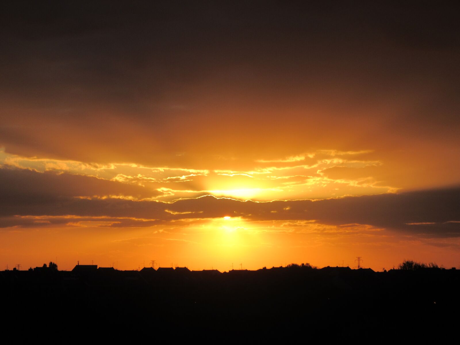 Canon PowerShot SX600 HS sample photo. Sunset, colors, scenic photography