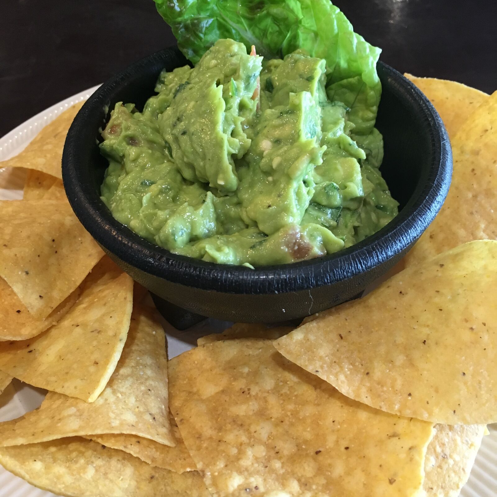 Apple iPhone 6s sample photo. Avocado, guacamole, chips photography