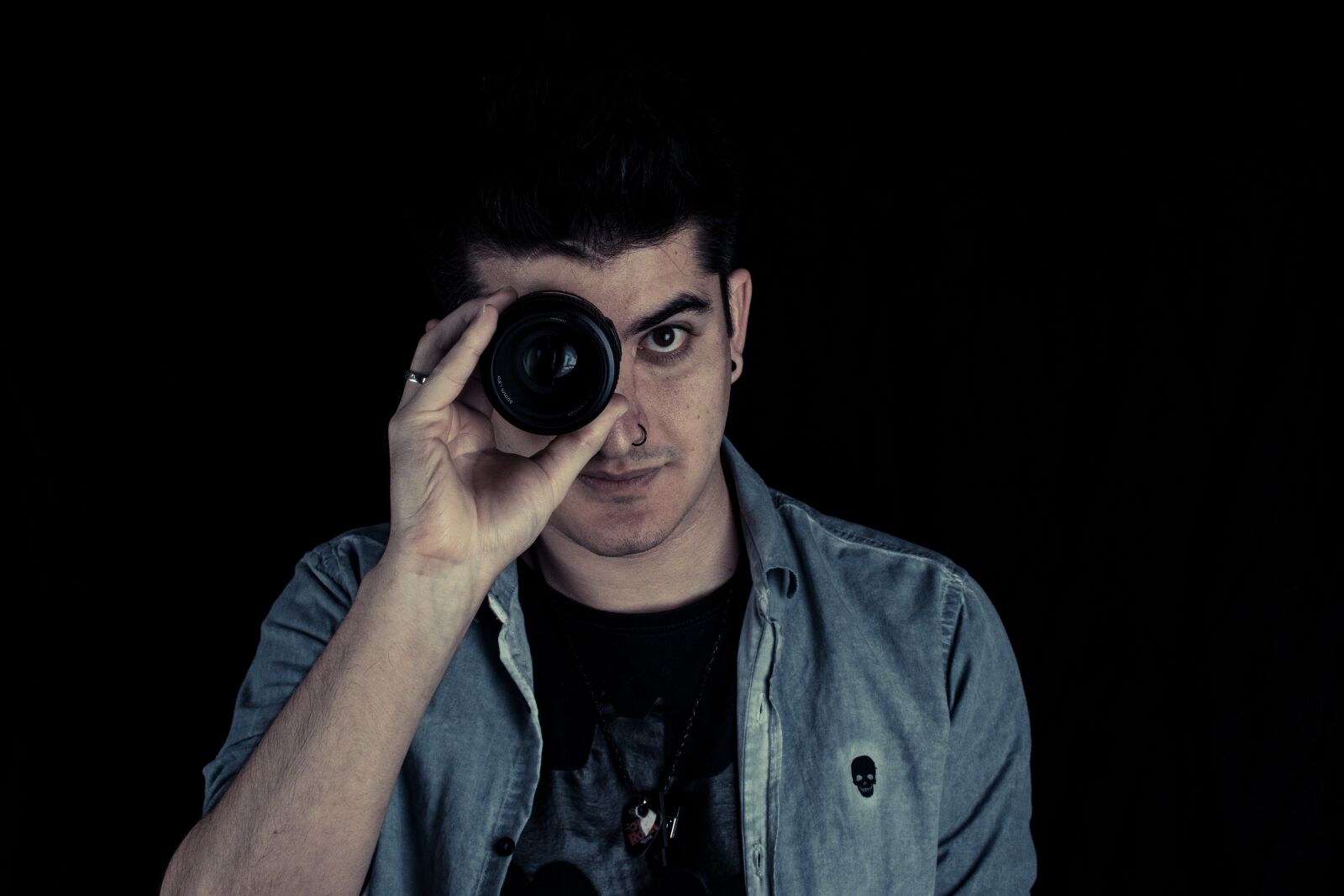 Nikon D7200 sample photo. Lens, man, model photography