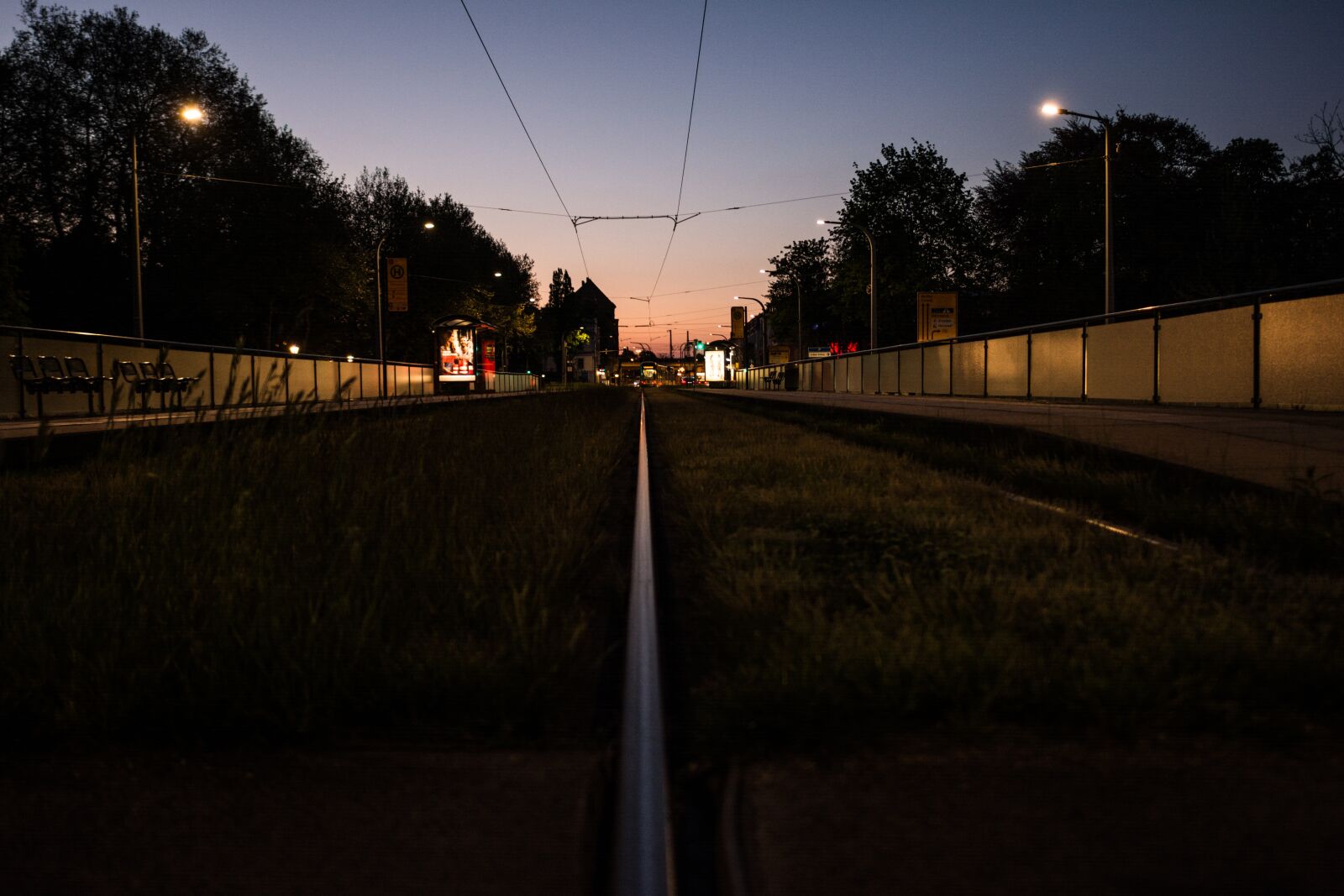Nikon D5200 sample photo. City, rails, train photography