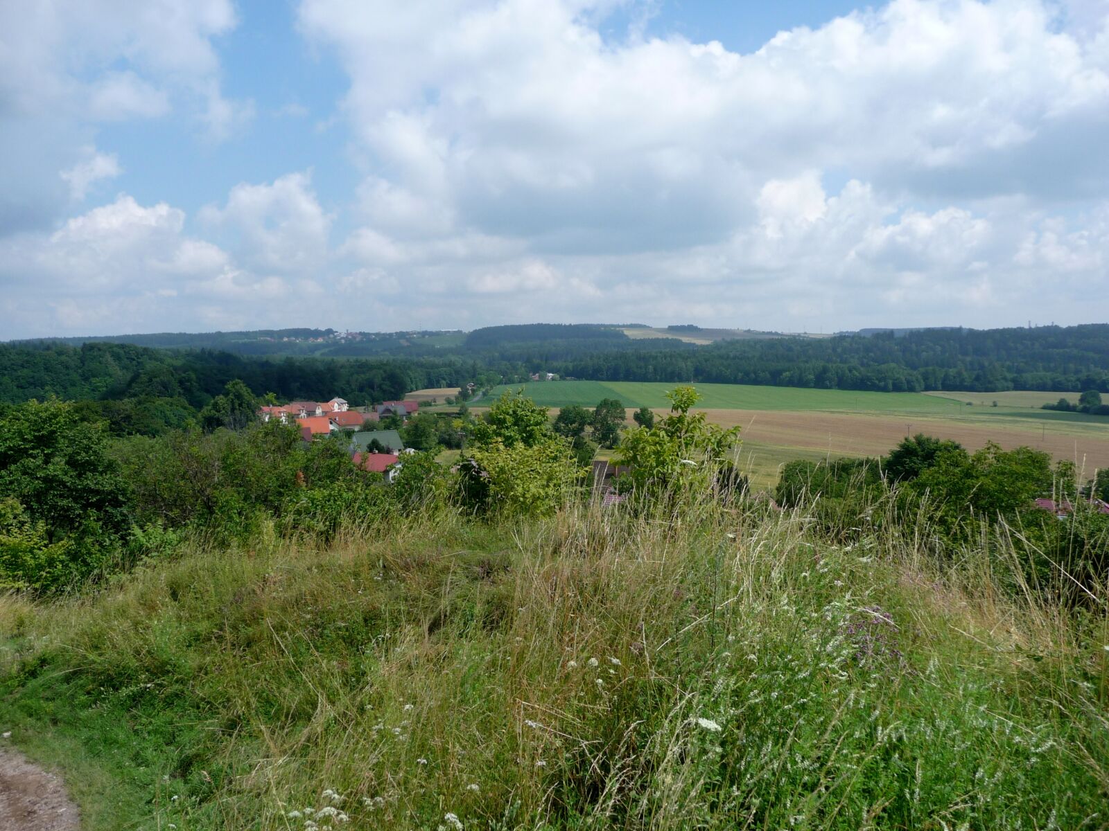Panasonic Lumix DMC-TZ4 sample photo. Landscape, view, castle photography