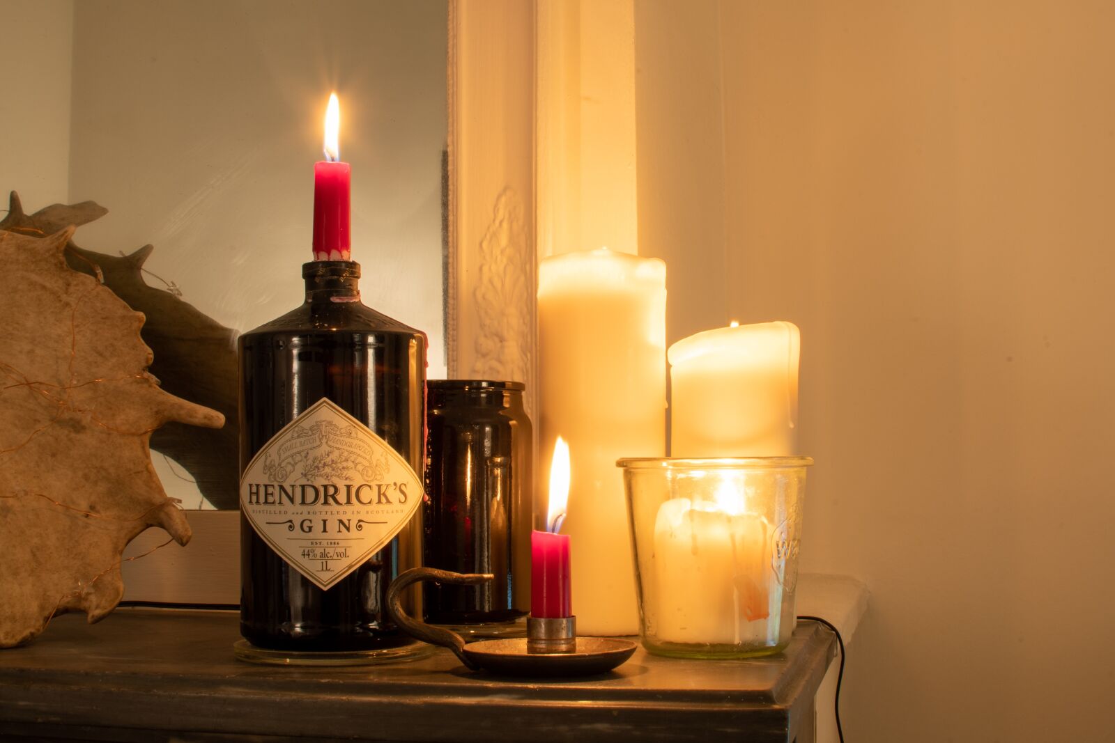 Nikon D500 sample photo. Candles, hygge, cosy photography