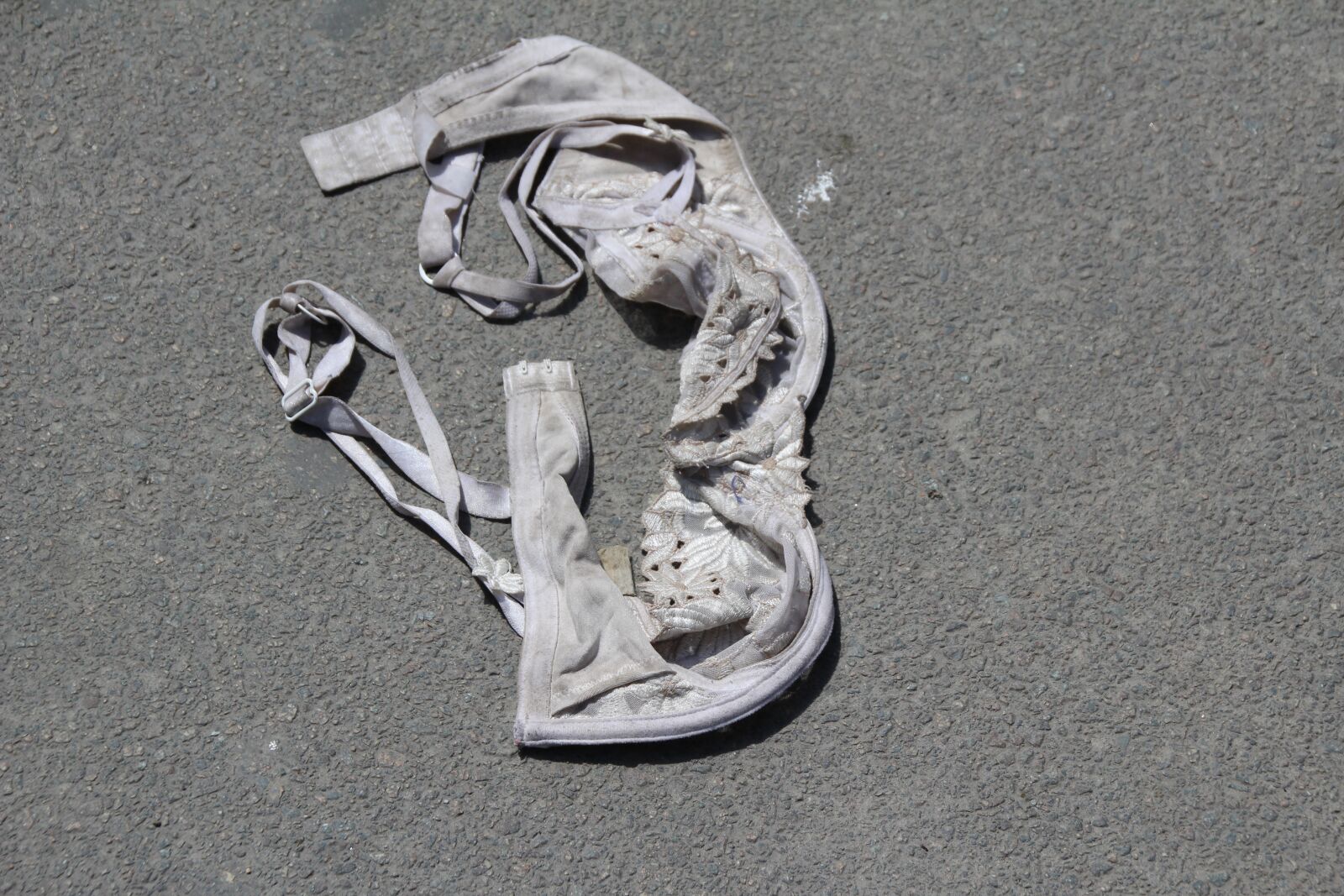Canon EOS 1200D (EOS Rebel T5 / EOS Kiss X70 / EOS Hi) sample photo. Bra, dirty, road photography