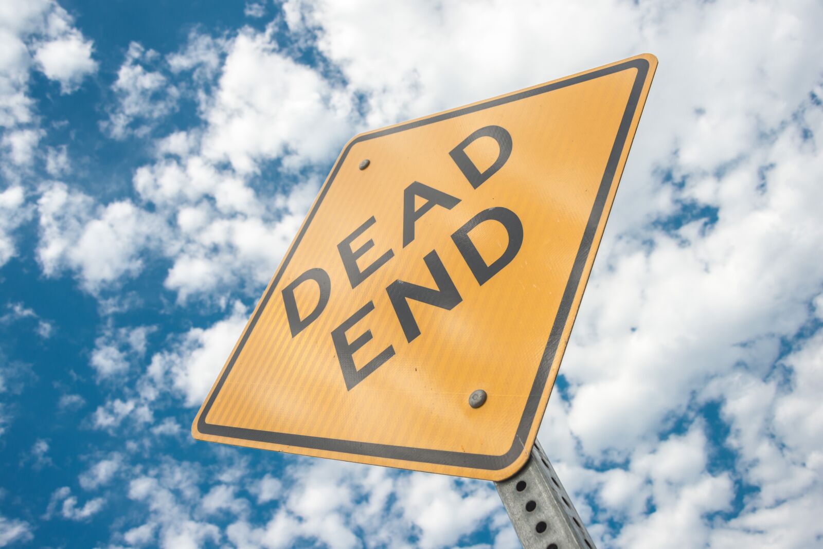 Nikon D800 sample photo. Dead end, sign, cul-de-sac photography