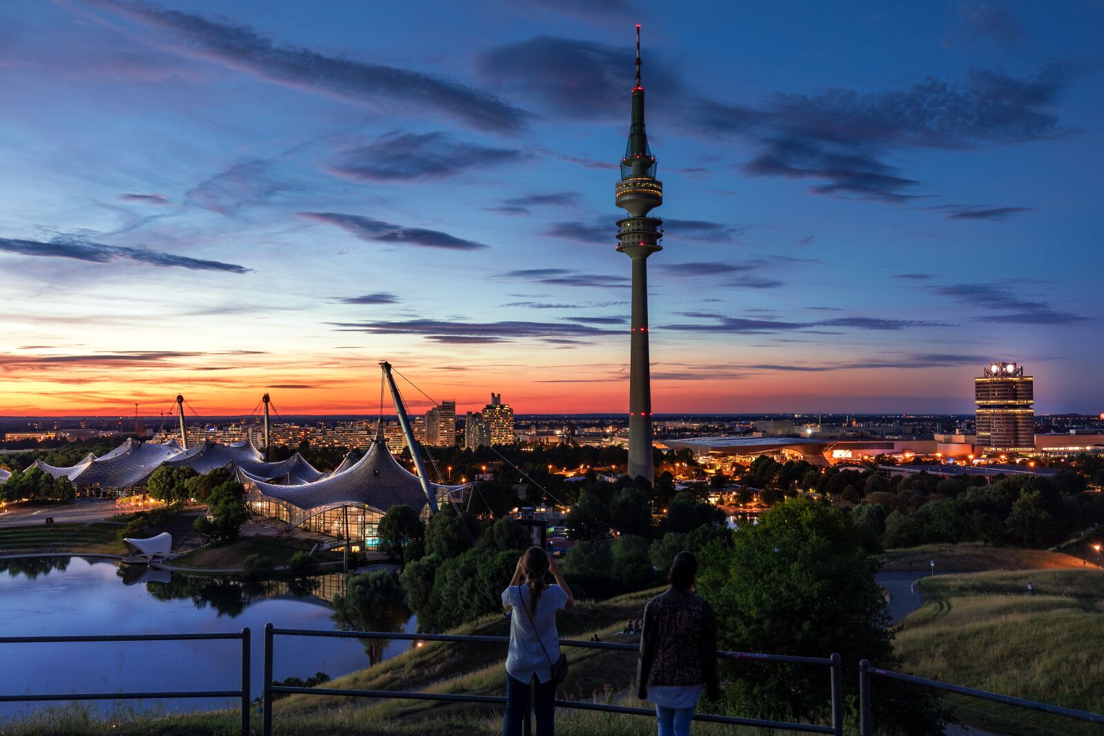 Canon EF 16-35mm F4L IS USM sample photo. Munich, olympic stadium, olympic photography